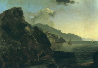 Вид Амальфи близ Неаполя (И.К. Айвазовский)