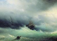 Бурное море. 1860