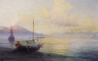 Неаполитанский залив ранним утром (И.К. Айвазовский)